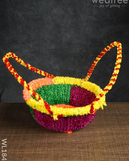 Krishna Jayanthi Decorative Basket - Wl1843 Pooja Utilities