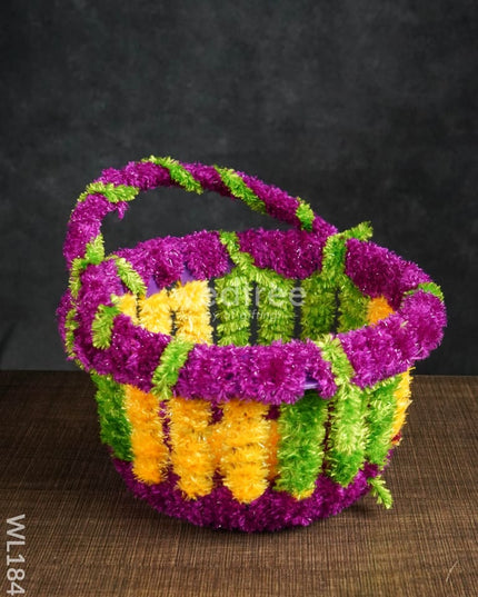 Krishna Jayanthi Decorative Basket - Wl1843 Pooja Utilities