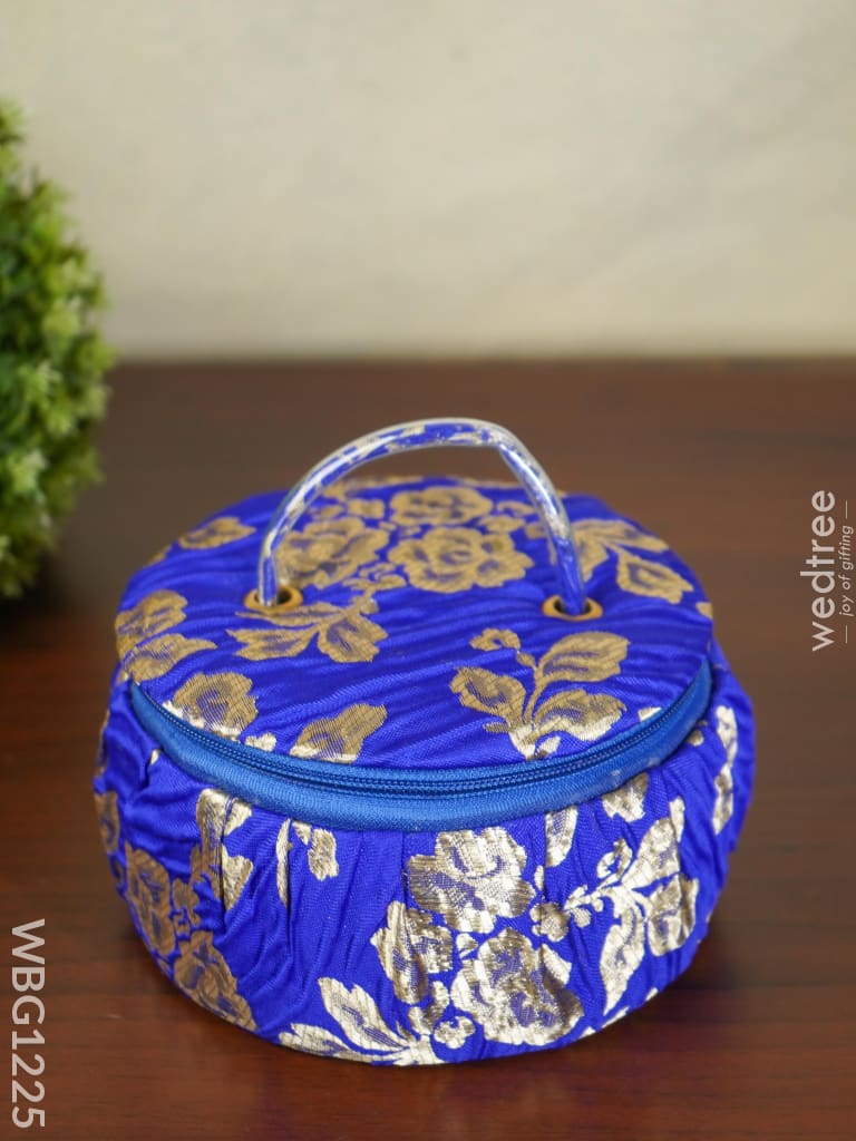 Floral Design Bangle Box With Handle - 6.5 Inch Wbg1225 Jewellery Holders