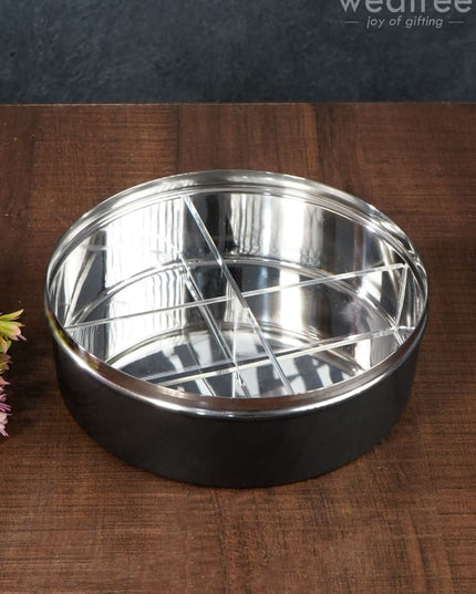 Floral Design Dry Fruit Box - 7.5 Inch Wl2879 Dining Essentials