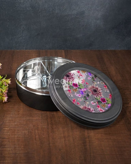 Floral Design Dry Fruit Box - 7.5 Inch Wl2879 Dining Essentials