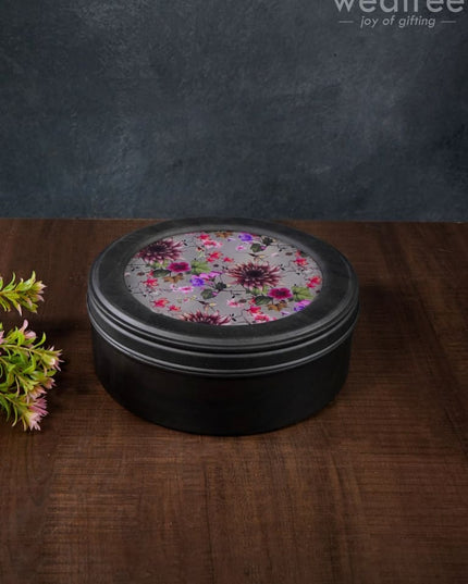 Floral Design Dry Fruit Box - 8 Inch Wl2880 Dining Essentials