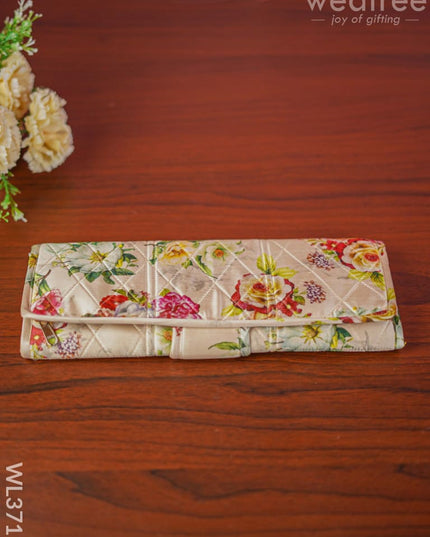 Floral Design Trinket Pouch - Wl3711 Organizers