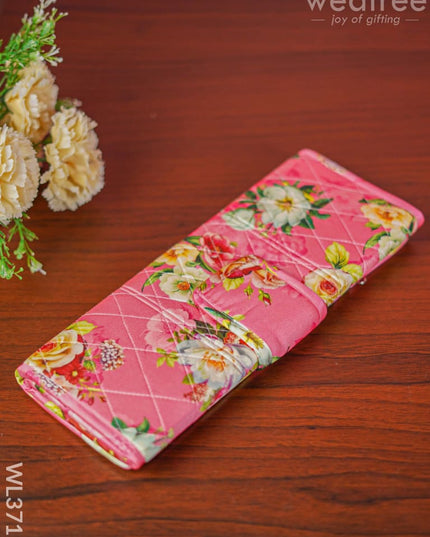 Floral Design Trinket Pouch - Wl3711 Organizers