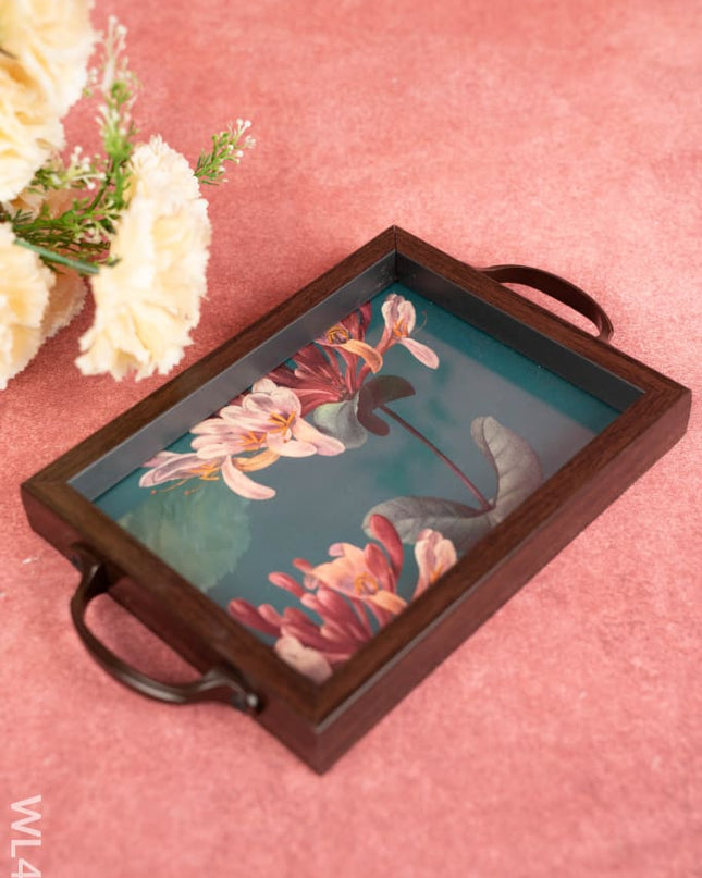 Wooden Tray with Handle - WL4964 Wooden Trays