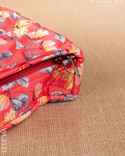 Floral Designed Jewel Pouch - WL3151-1 - Organizers