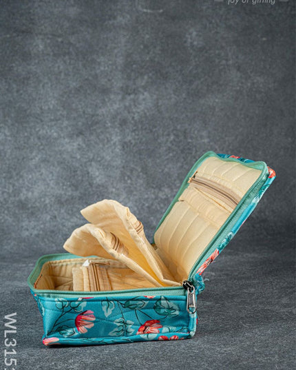 Floral Designed Jewel Pouch - WL3151-2 - Organizers
