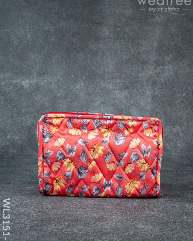 Floral Designed Jewel Pouch - WL3151-2 - Organizers