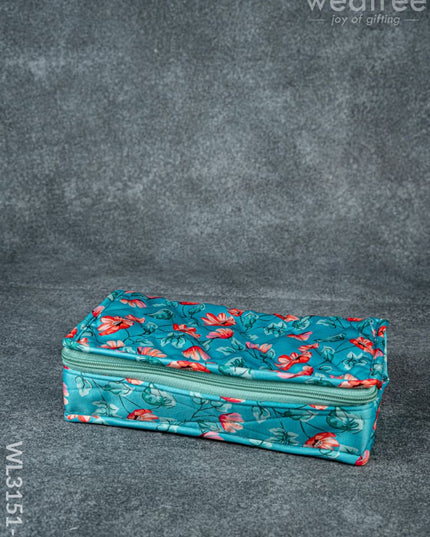 Floral Designed Jewel Pouch - WL3151-2 - Organizers