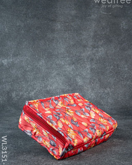 Floral Designed Jewel Pouch - WL3151-2 - Organizers