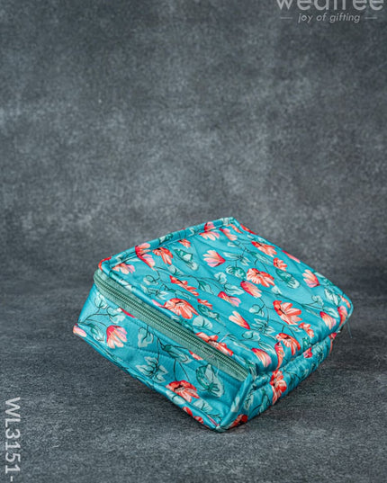 Floral Designed Jewel Pouch - WL3151-2 - Organizers