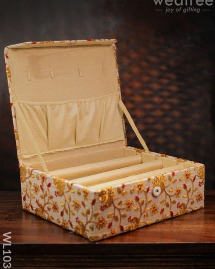 Floral Designed Jewellery Holder - (11X11) Wl1034 Organizers