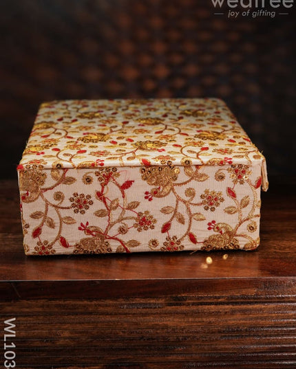 Floral Designed Jewellery Holder - (11X11) Wl1034 Organizers