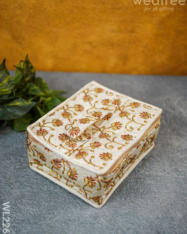 Floral Designed Jewellery Holder - Squared Wl2263 Organizers