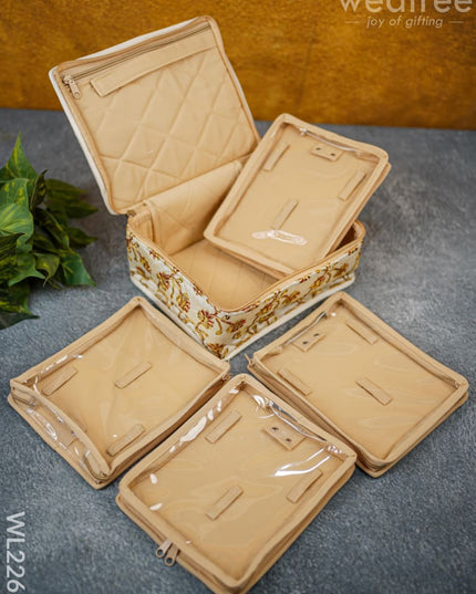 Floral Designed Jewellery Holder - Squared Wl2263 Organizers