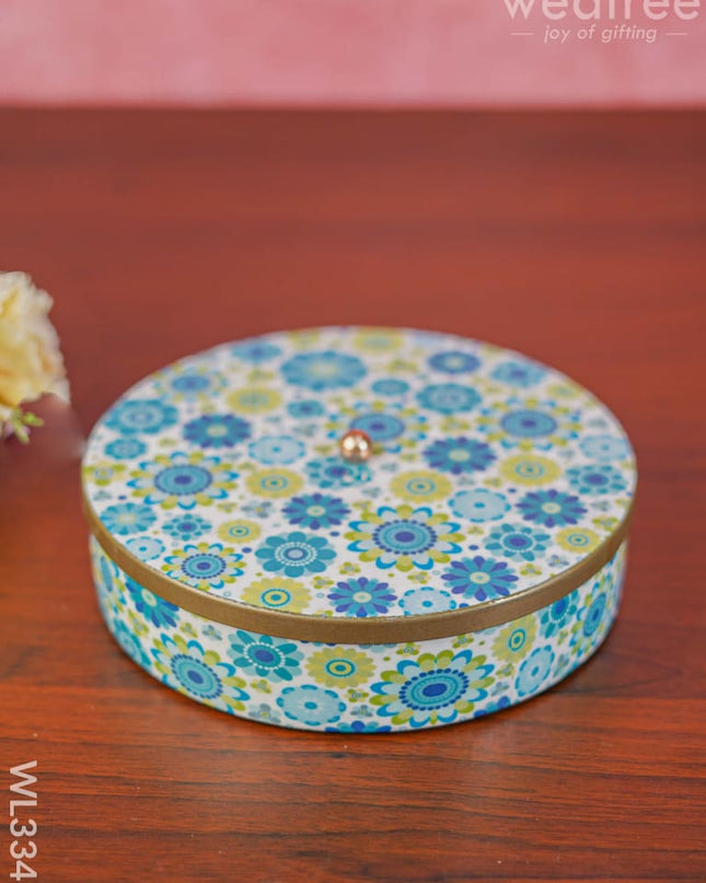 Floral Designed Multipurpose Storage Box - Wl3346 Dining Essentials