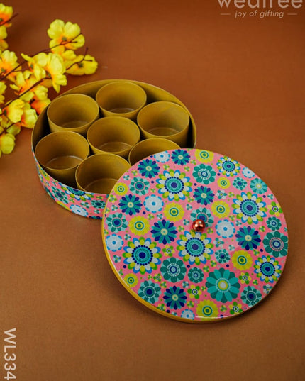 Floral Designed Multipurpose Storage Box - Wl3346 Dining Essentials