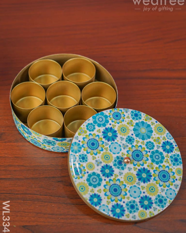 Floral Designed Multipurpose Storage Box - Wl3346 Dining Essentials