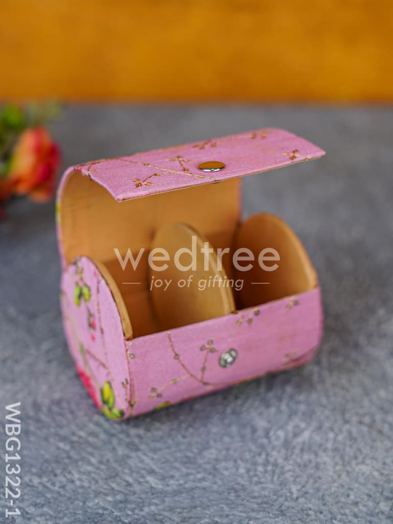 Floral Embroidery Bangle Box - Wbg1322 Jewellery Holders