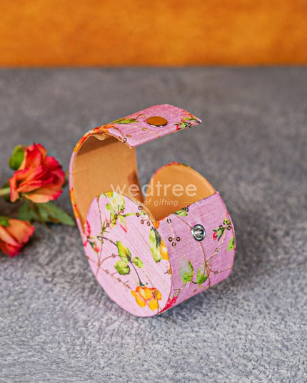 Floral Embroidery Bangle Box - Wbg1322 Jewellery Holders