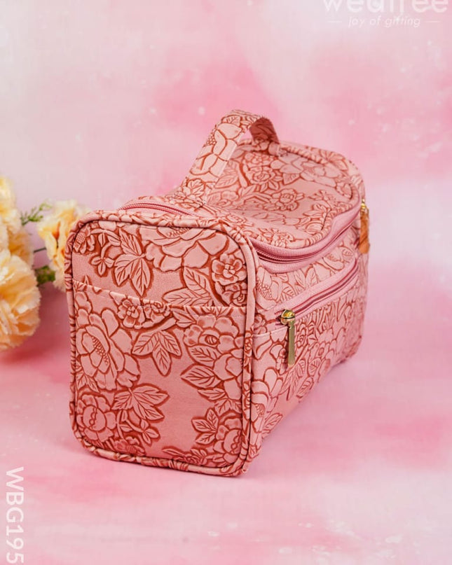 Floral Print Travel Pouch - WBG1953 - Jewellery Holders RG