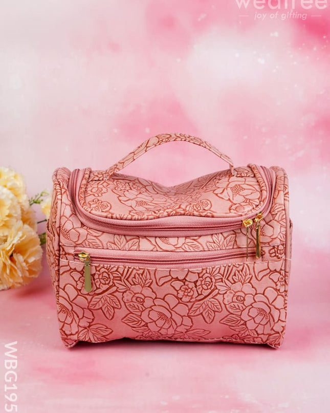 Floral Print Travel Pouch - WBG1953 - Jewellery Holders RG