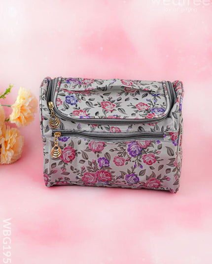 Floral Print Travel Pouch - WBG1954 - Jewellery Holders RG