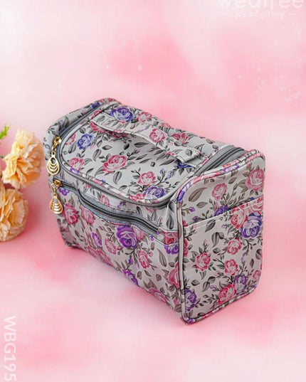 Floral Print Travel Pouch - WBG1954 - Jewellery Holders RG