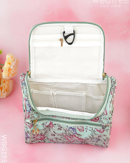 Floral Print Travel Pouch - WBG1954 - Jewellery Holders RG