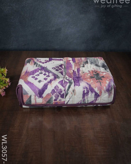 Floral Printed Foldable Jewel Organizer (12X9.5)- Wl3057 2 Organizers