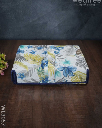 Floral Printed Foldable Jewel Organizer (12X9.5)- Wl3057 4 Organizers
