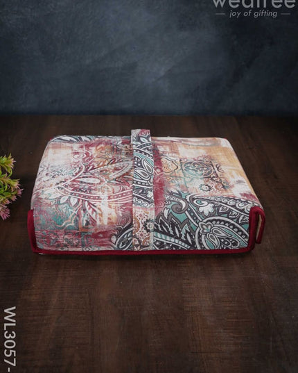 Floral Printed Foldable Jewel Organizer (12X9.5)- Wl3057 8 Organizers