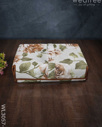 Floral Printed Foldable Jewel Organizer (12X9.5)- Wl3057 5 Organizers