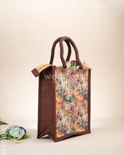 Printed Jute Bag - WBG1665 Jute Bags