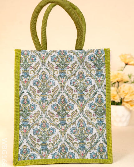 Printed Jute Bag - WBG1682 Jute Bags