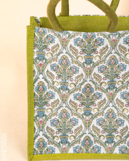 Printed Jute Bag - WBG1682 Jute Bags