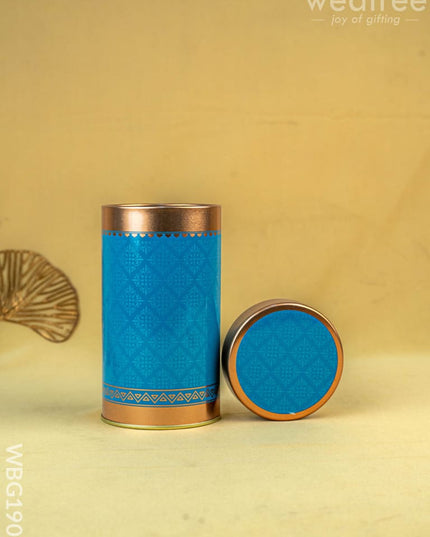 Floral Printed Tin Jar - WBG1901 - Tin Jars & Boxes RG