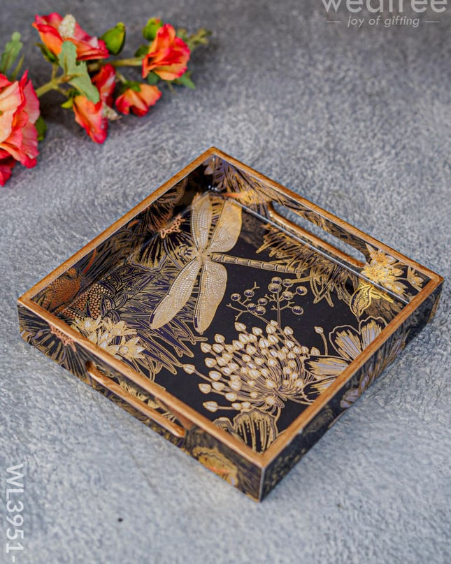 Digital Printed Tray - Wl3951 Square Wooden Trays