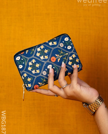 Floral Printed Wallet - WBG1876 - Bags & Wallets
