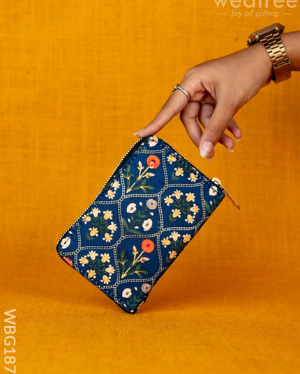 Floral Printed Wallet - WBG1876 - Bags & Wallets