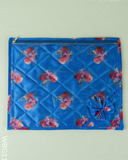 Floral Saree Cover - WBG1142 - Saree Bags RG