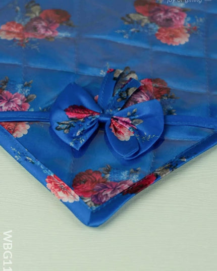 Floral Saree Cover - WBG1142 - Saree Bags RG