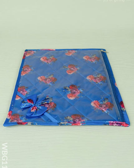 Floral Saree Cover - WBG1142 - Saree Bags RG
