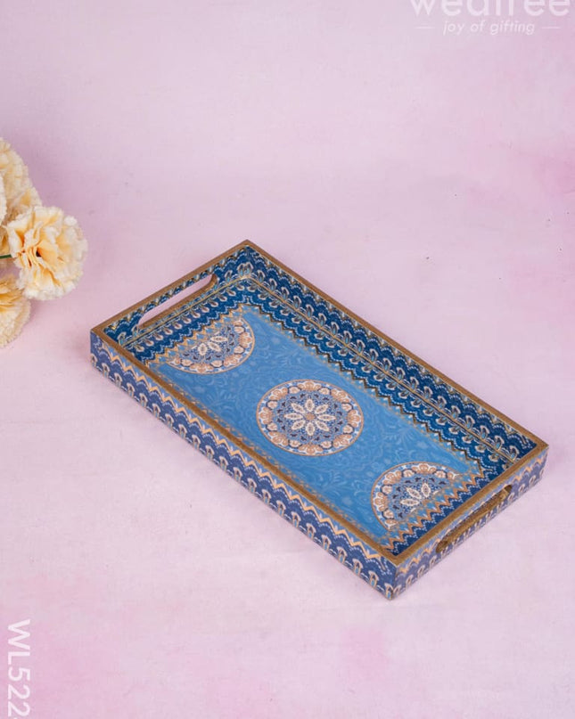 Floral Tray - 13x7 inch - WL5224 - Wooden Trays
