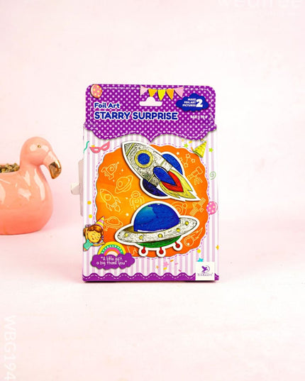 Foil Art DIY Kit - Starry Surprise - WBG1943 - Kids Return Gifts