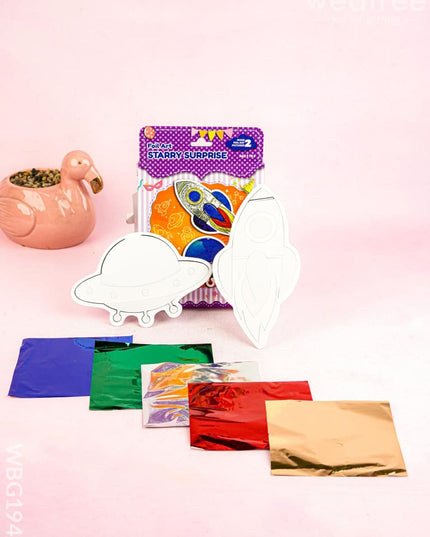 Foil Art DIY Kit - Starry Surprise - WBG1943 - Kids Return Gifts