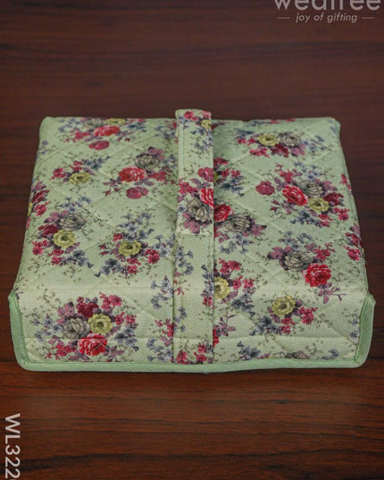 Foldable Jewel Pouch with Handle (8.5x8) - WL3220 - Organizers