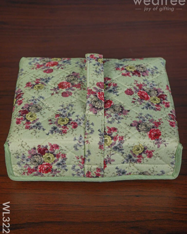 Foldable Jewel Pouch with Handle (8.5x8) - WL3220 - Organizers
