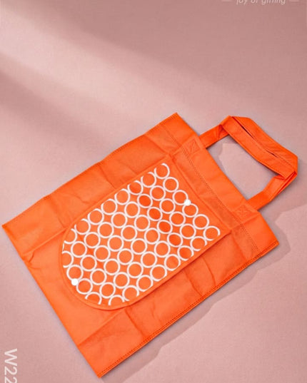 Foldable nonwoven shopping bag small - W2232 - Non-Woven Bags