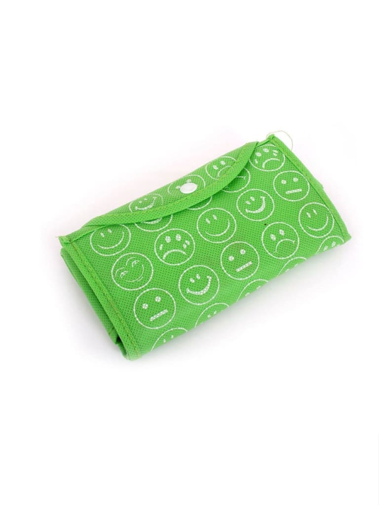 Foldable Nonwoven Shopping Bag With Smiley Prints - W2234 Shopping Bags
